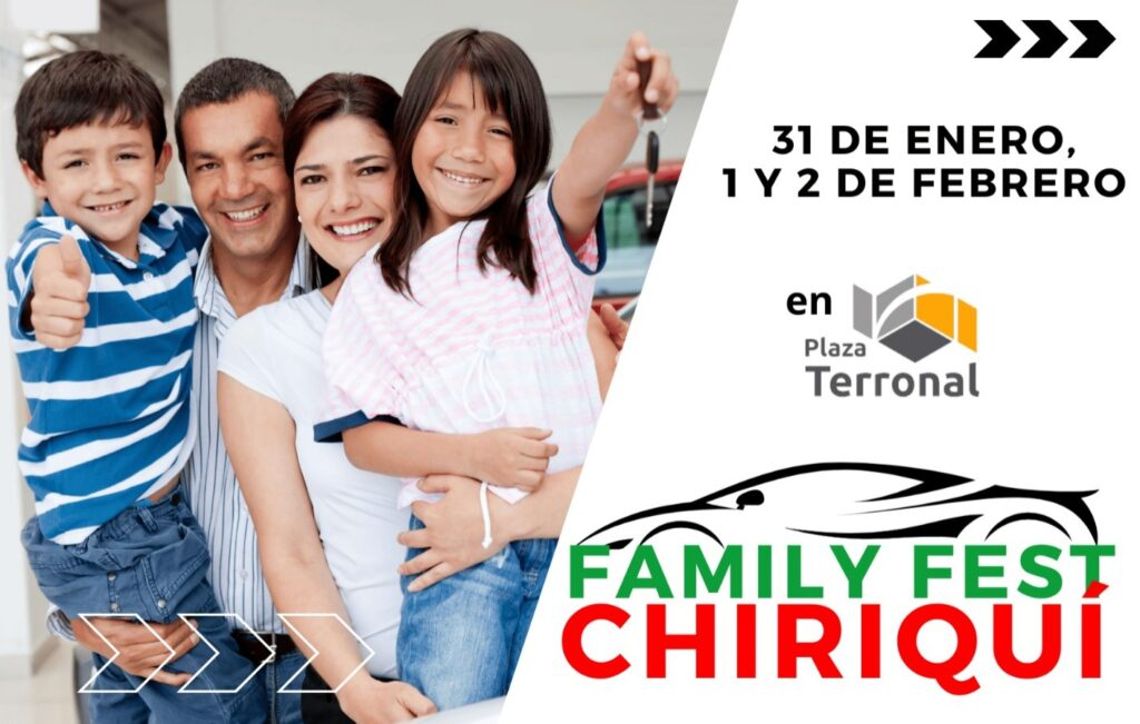 ¡Family Fest en Chiriquí! Ene 31, feb 1 y2