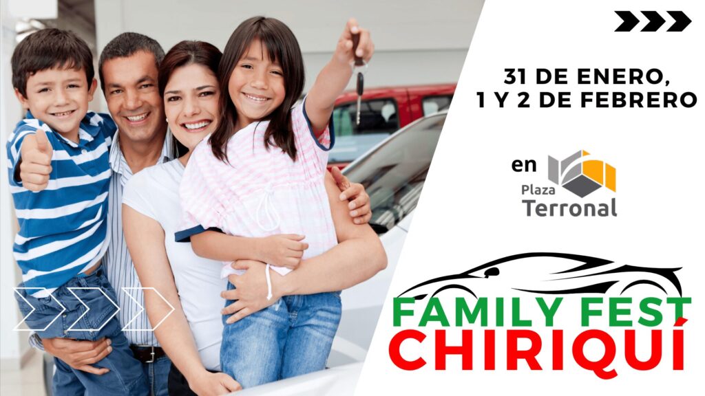 ¡Family Fest en Chiriquí! Ene 31, feb 1 y2